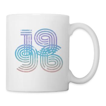 Millésime 1996 - Mug blanc - blanc - Droite