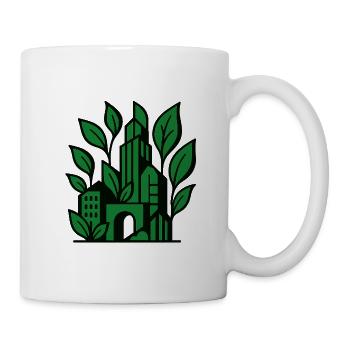 City Forest Silhouette - Mug - white - Right