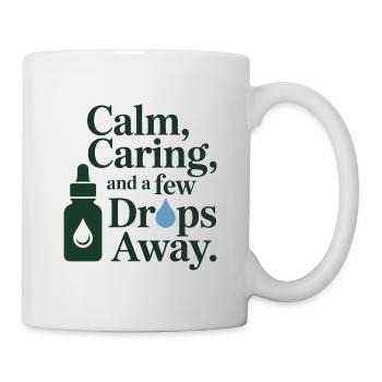 Homeopathy Calm Caring Drops Away Professional  - Mug - white - Right