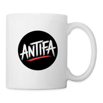Antifa – Antifaschistisches Merch - Tasse - Weiß - Rechts
