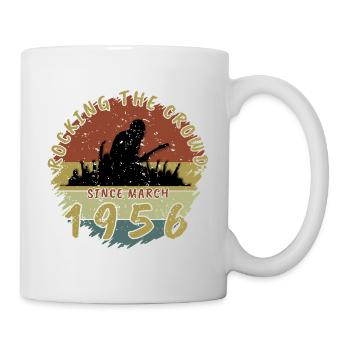 70th Birthday Rocking the crowd GIT 03/1956 - Mug - white - Right