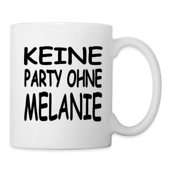 Melanie - Tasse - Weiß - Rechts
