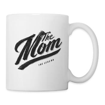 La Maman : La Légende Vintage Script - Mug blanc - blanc - Droite