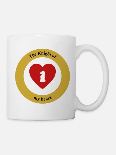 Ton chevalier : celui qui a sauté tous les obstacles - Mug blanc - blanc