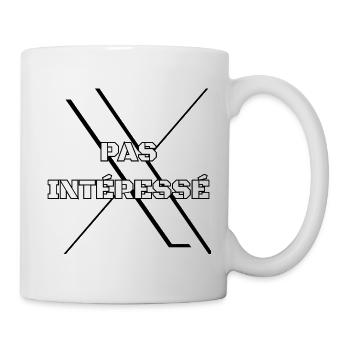 Le refus. - Mug blanc - blanc - Droite