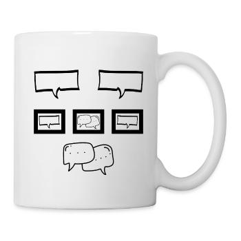 LE SILENCE - Tasse - Weiß - Rechts