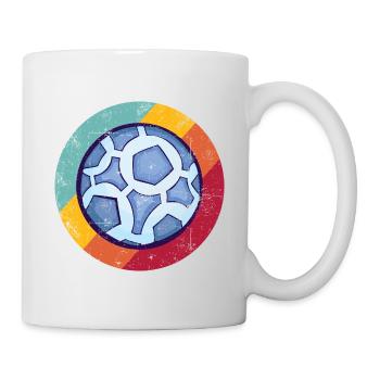 Handball retro - Mug - white - Right