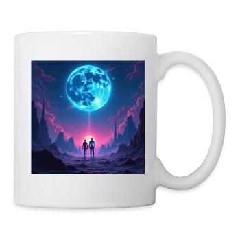 Moon Path of Togetherness - Mug - white - Right