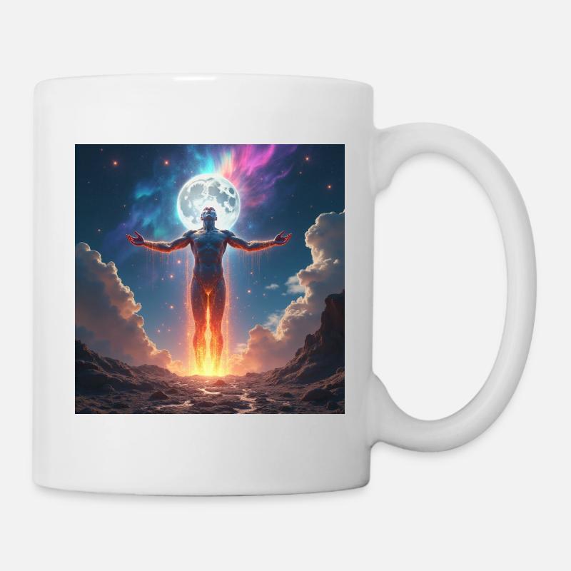 Moonfire Muscle Hero - Mug - white