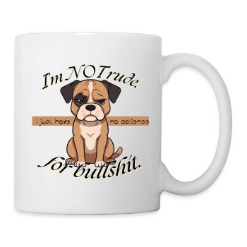 Grumpy Pup No Patience - Mug - white - Right