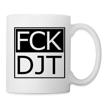 Protestation provocante contre la typographie en bloc - Mug blanc - blanc - Droite