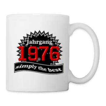 Vintage 1976 – Simply the Best - Mug - white - Right