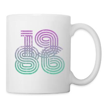 1986 vintage - Mug - white - Right