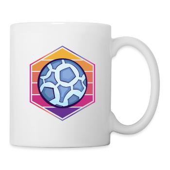 Handball - Tasse - Weiß - Rechts