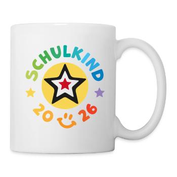 School Child 2026 School Enrollment Back to School - Mug - white - Right