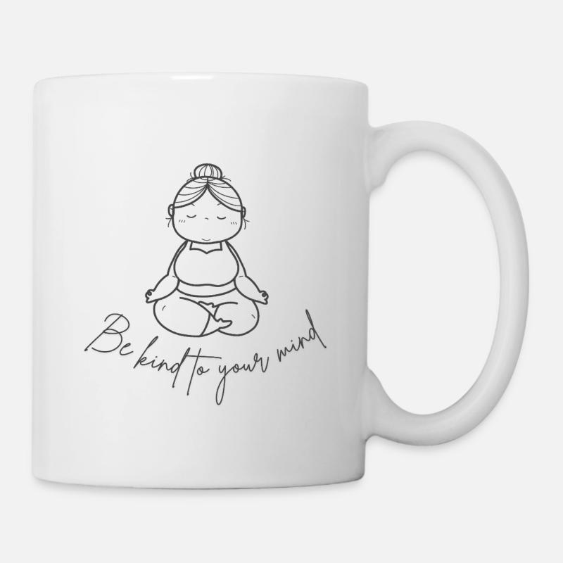 Be kind to you mind - Mug - white