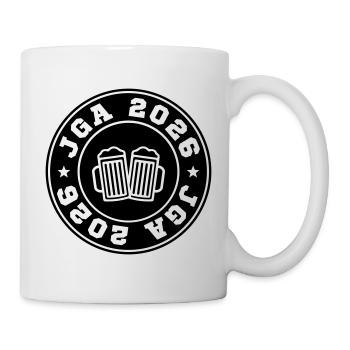 JGA 2026 - Mug blanc - blanc - Droite