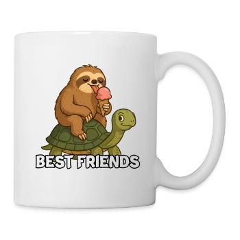 Best Friends Sloth Turtle - Mug - white - Right