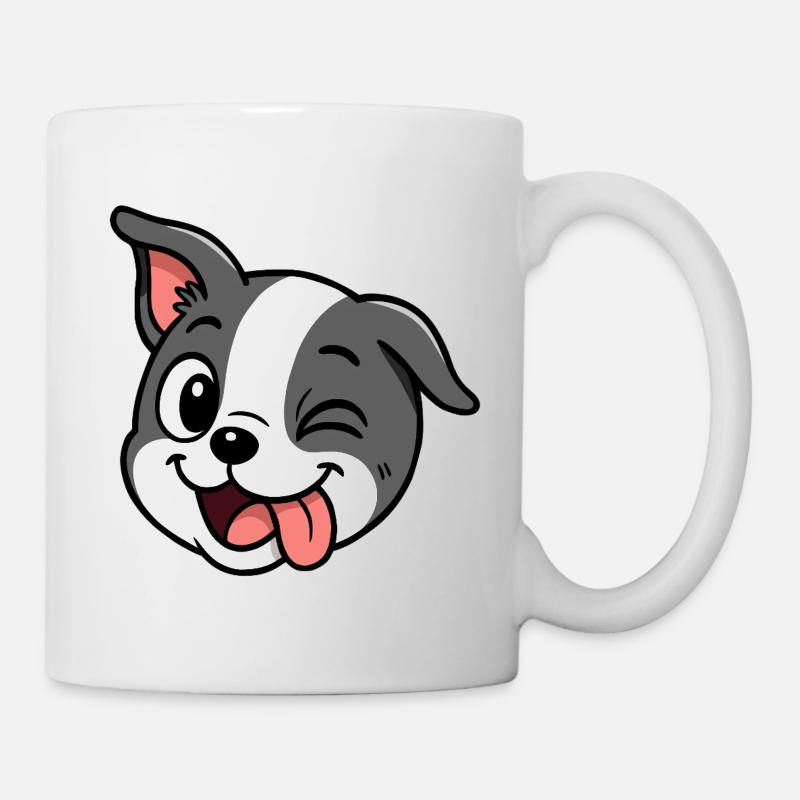 Boston - Espiègle - Mug blanc - blanc