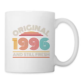 30e anniversaire du millésime 1996 - Mug blanc - blanc - Droite