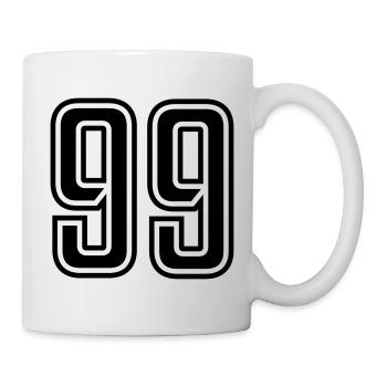 99 - Tasse - Weiß - Rechts