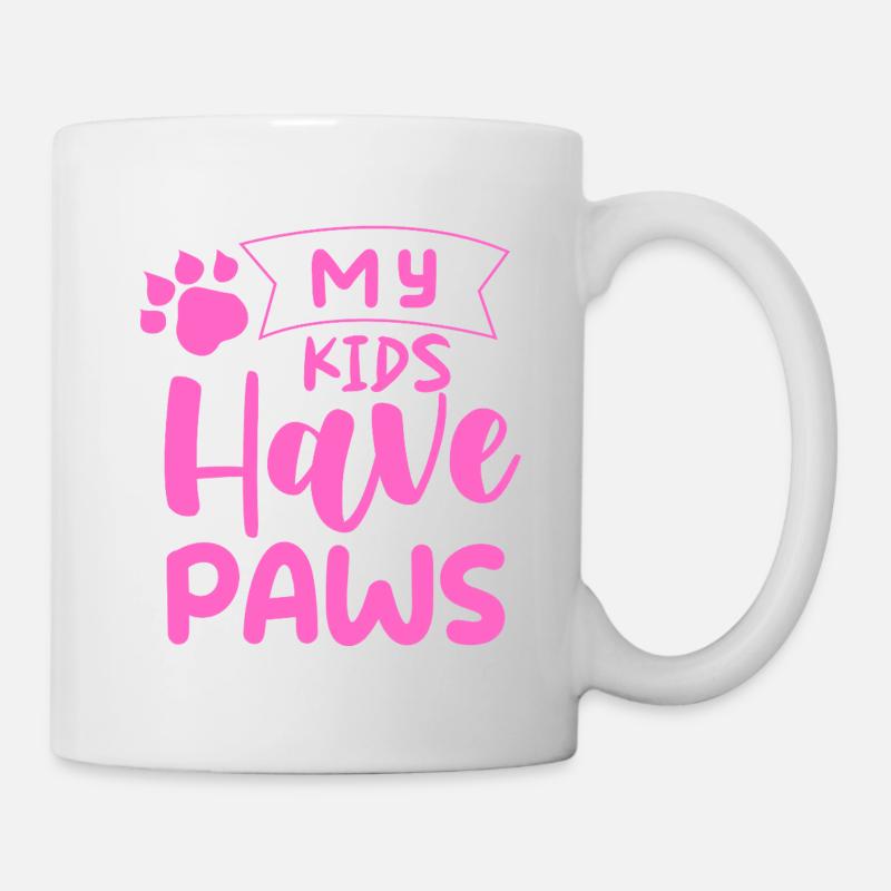 my_kids_have_paws - Mug - white