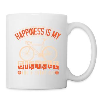 Fahradfahrer Spruch Radsport Fahrrad Radeln - Tasse - Weiß - Rechts