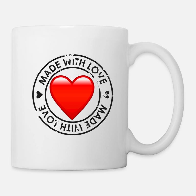 Made Whit Love - Mug - white