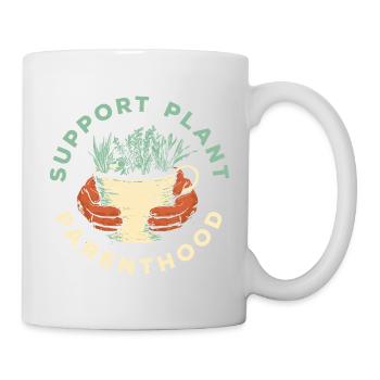 Plant Lover Plant Parenthood Plants - Mug - white - Right