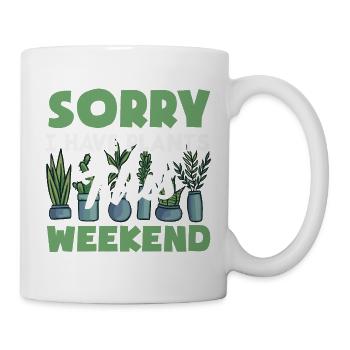 Plant Lover Plants This Weekend - Mug - white - Right