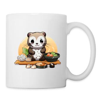 Otter Sushi Fest - Mug - white - Right