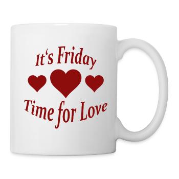FRIDAY - Tasse - Weiß - Rechts