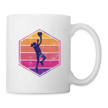 Basketteur - Mug blanc - blanc - Droite