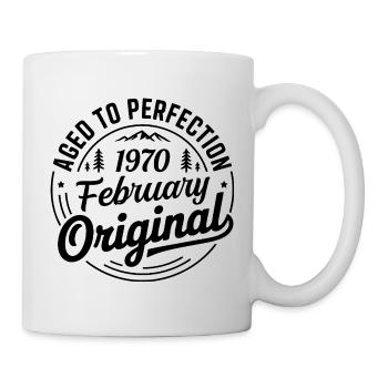 février 1970 – Légende des sommets et montagnes - Mug blanc - blanc - Droite