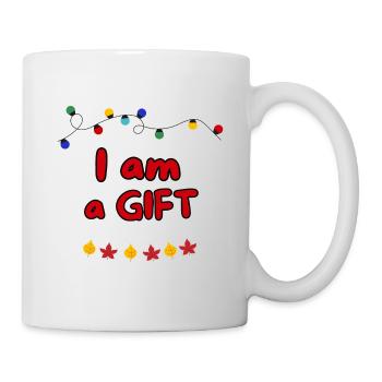 I AM A GIFT - Mug blanc - blanc - Droite