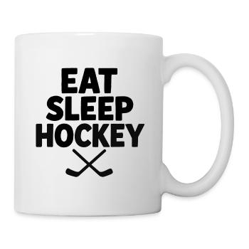 East Sleep Hockey - Tasse - Weiß - Rechts