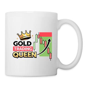 Gold Trading Queen - Mug - white - Right