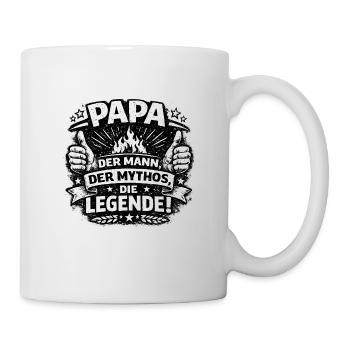 Papa L’Homme Le Mythe La Légende - Mug blanc - blanc - Droite