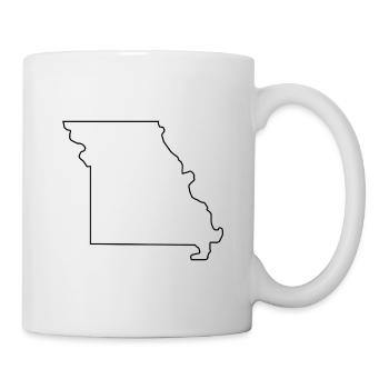 Missouri map - Mug - white - Right