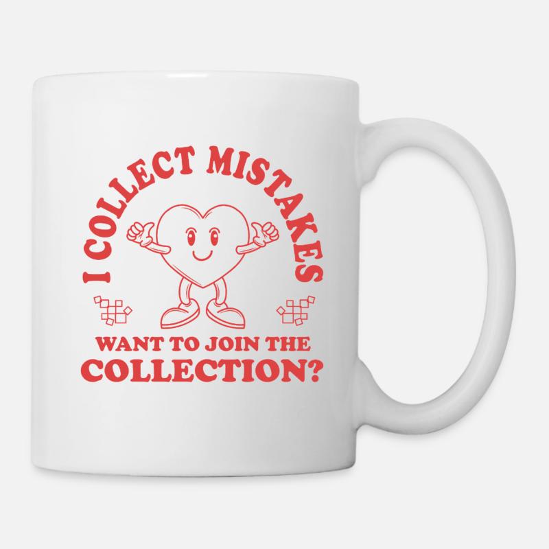 Ich sammle Fehler – Willst du mitmachen? - Tasse - Weiß