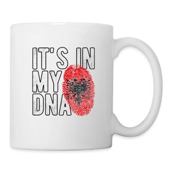 It's in my DNA Albanien - Tasse - Weiß - Rechts