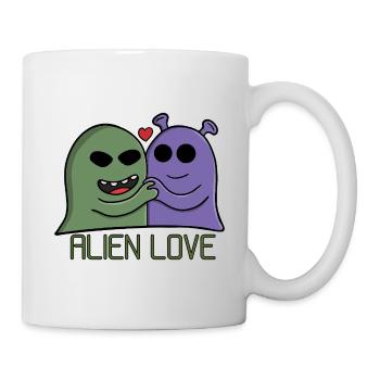 Alien Love Duo - Mug - white - Right