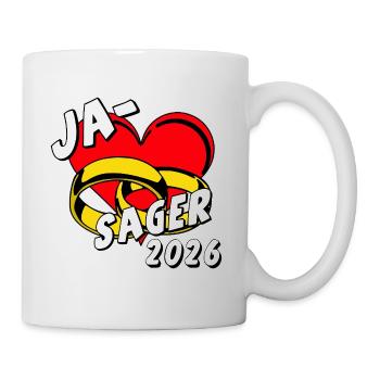 Bachelor Party, Bachelor Party Groom - Yes Sager 2026 - Mug - white - Right