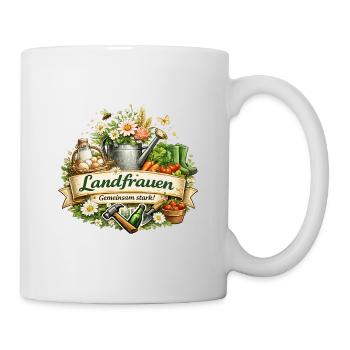 Femmes rurales fortes ensemble - Mug blanc - blanc - Droite