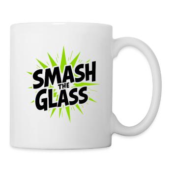 Smash the Glass Padel Tennis Power Action - Mug - white - Right