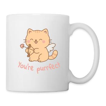 You're Purrfect – Cupidon Cat - Mug - white - Right