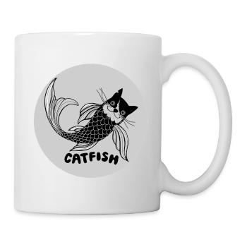 Type-o-Cat #74 CATfish - Mug - white - Right