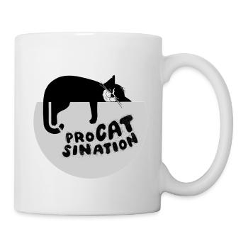 Type-o-Cat #87 ProCATsination - Mug - white - Right