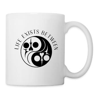 Entre la vie et la mort - Yin et Yang - Mug blanc - blanc - Droite