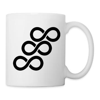 Unendlichkeit - Tasse - Weiß - Rechts